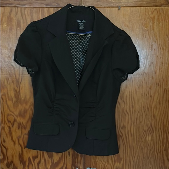 George Black Short Sleeve Blazer - Picture 1 of 1